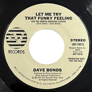 Dave Bonds - Let Me Try That Funky Feeling