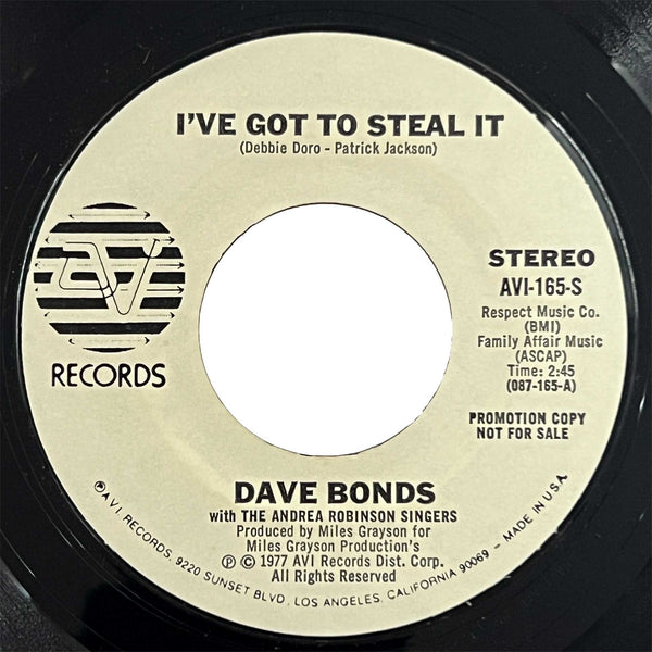 Dave Bonds - Let Me Try That Funky Feeling