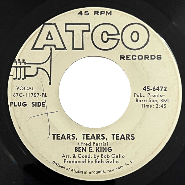 Ben E. King - Tears, Tears, Tears (promo)