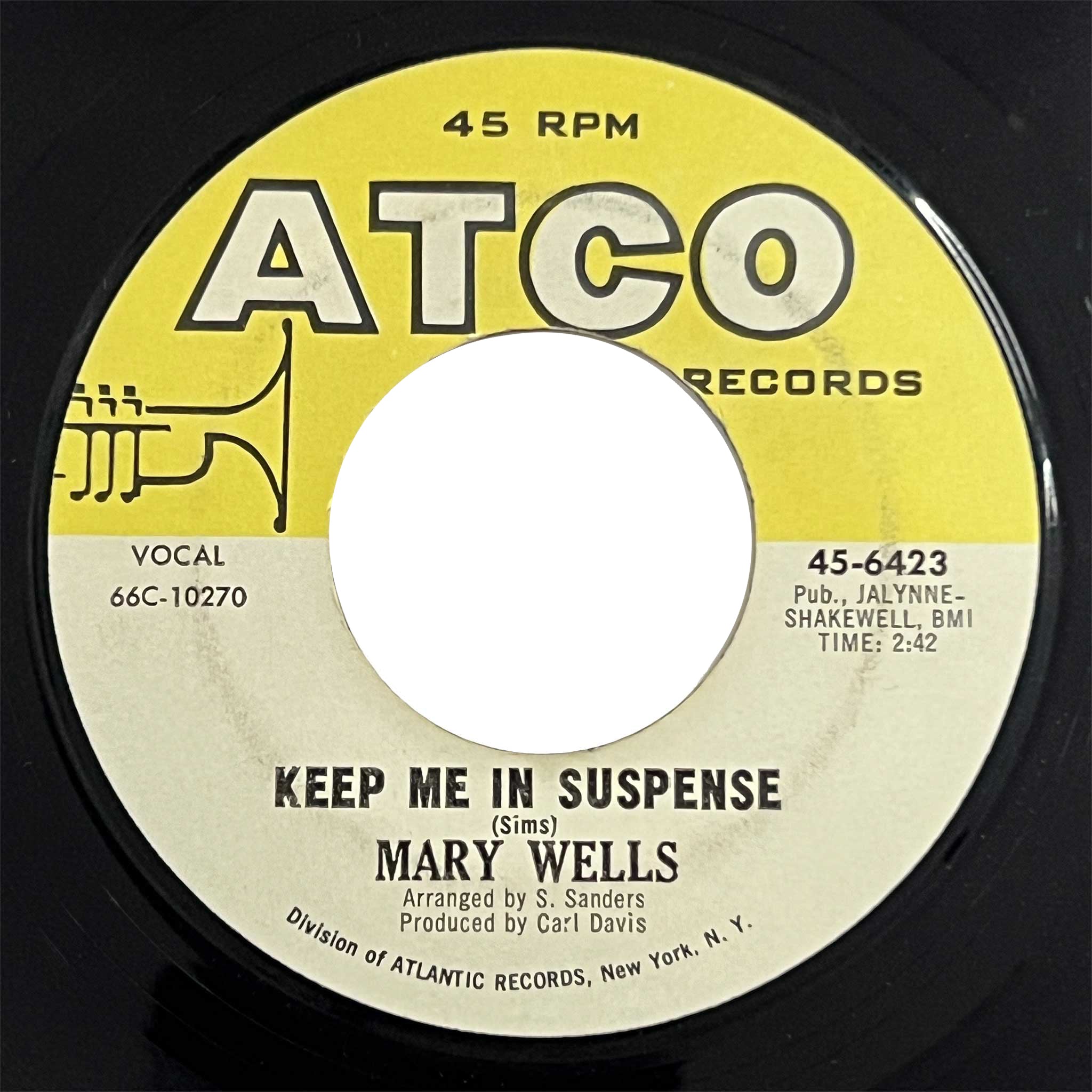 Mary Wells - Keep Me In Suspense