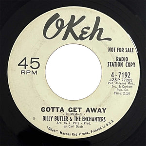 Billy Butler - Gotta Get Away (promo)