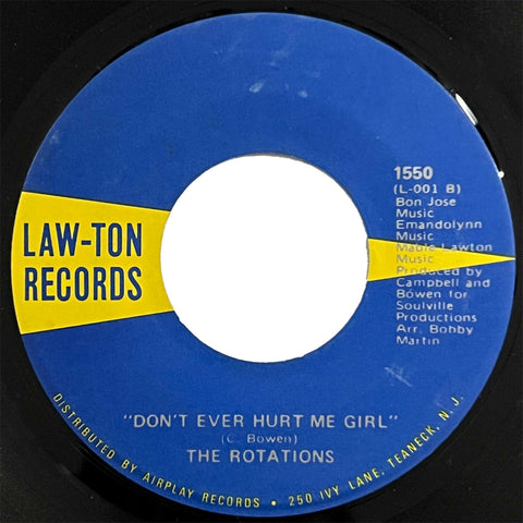 The Rotations - Don't Ever Hurt Me Girl (Copy)