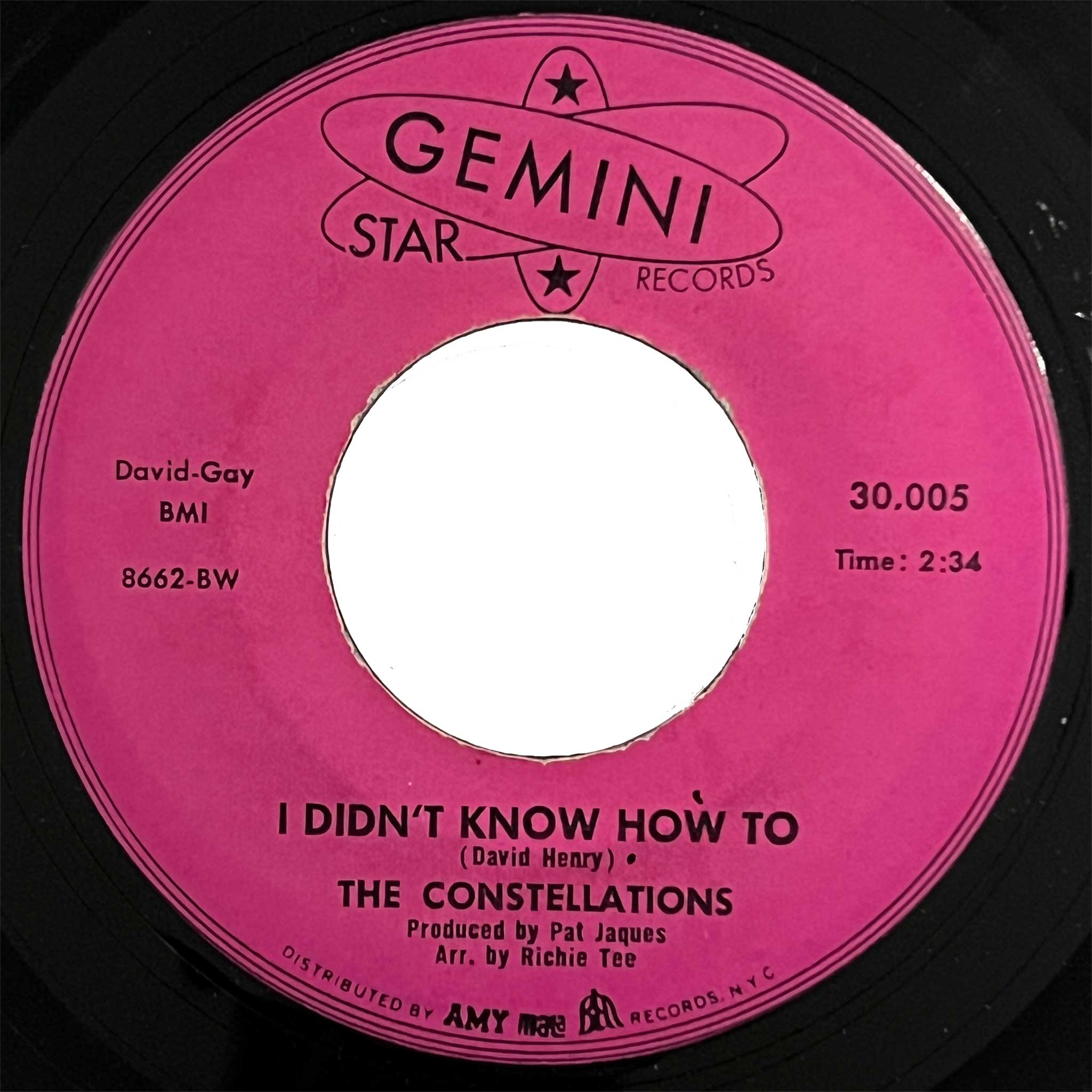 Constellations - I Didn't Know How To