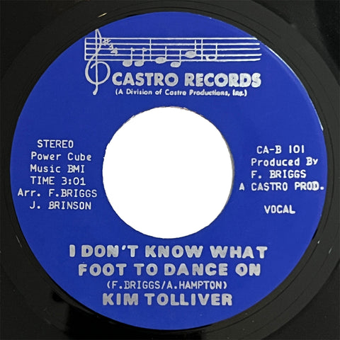 Kim Tolliver - I Don't Know What Foot To Dance On