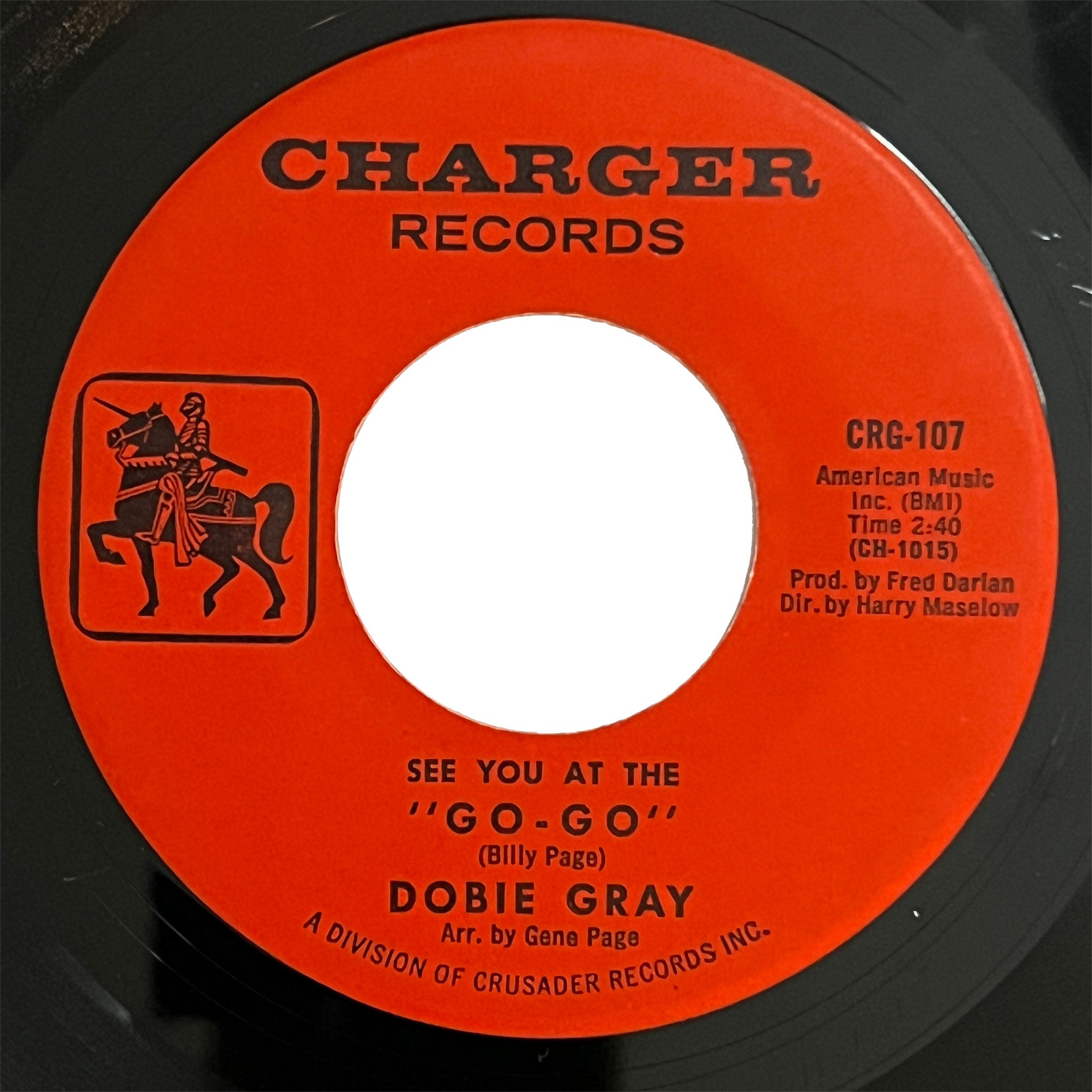 Dobie Gray - See You At The Go Go