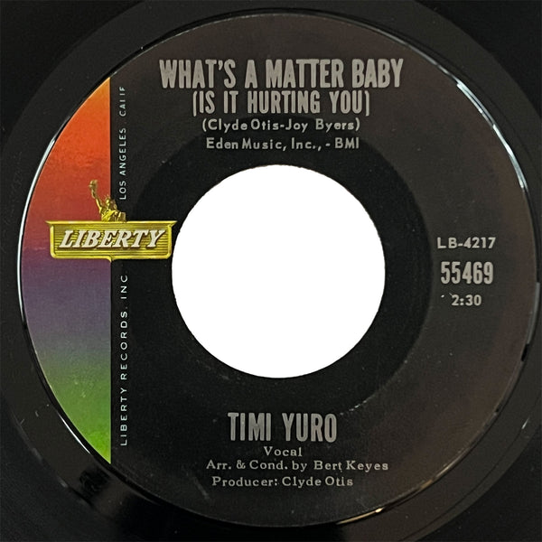 Timi Yuro - What's A Matter Baby