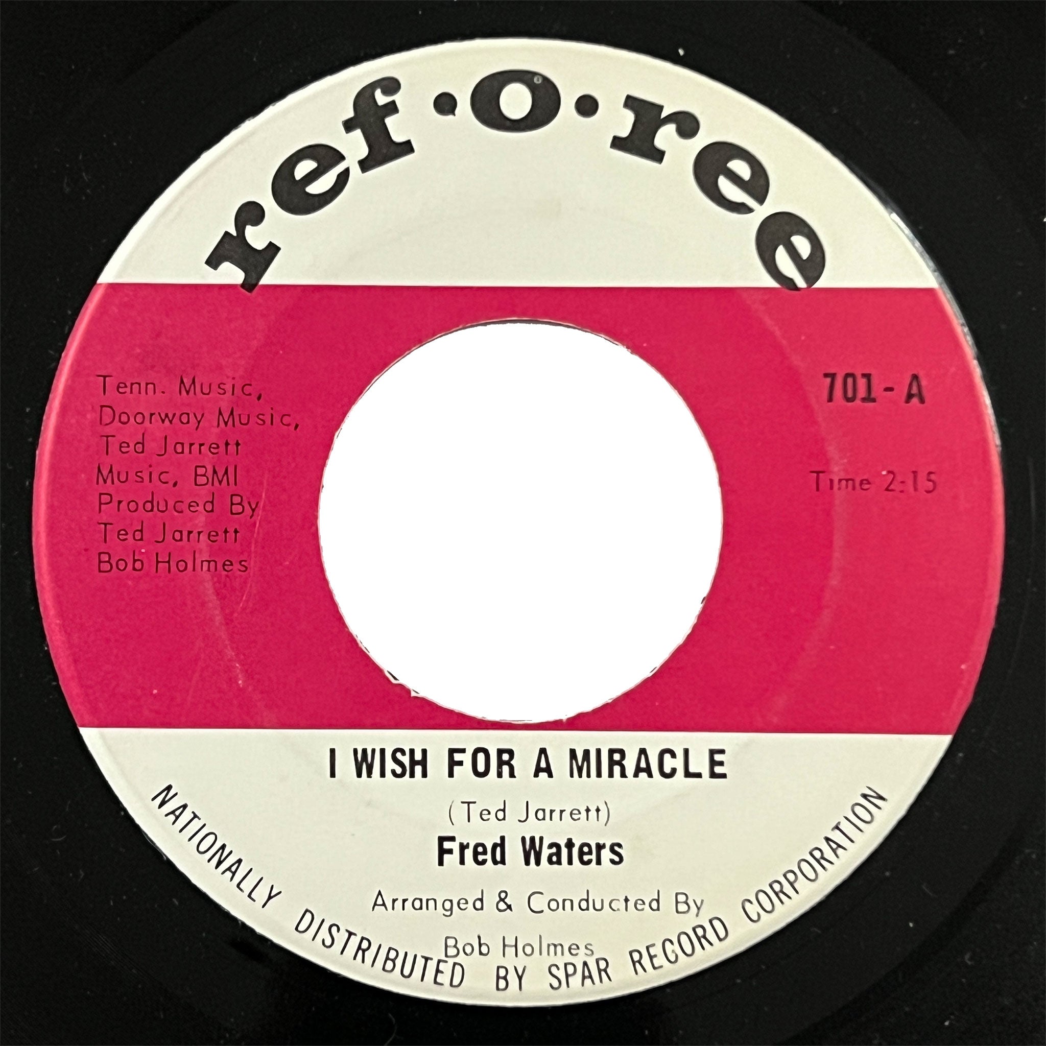 Fred Waters - I Wish For A Miracle