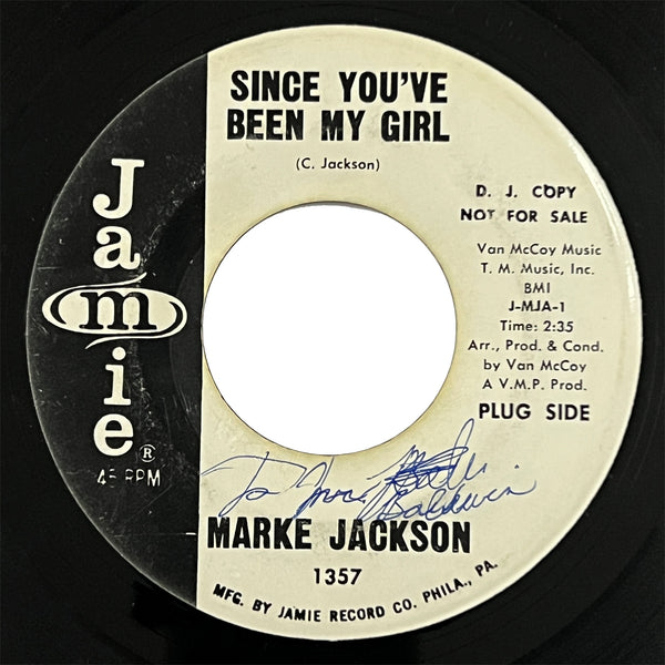 Marke Jackson - I'll Never Forget You (promo)