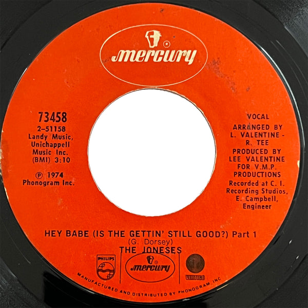 Joneses - Hey Babe (Is The Gettin' Still Good)