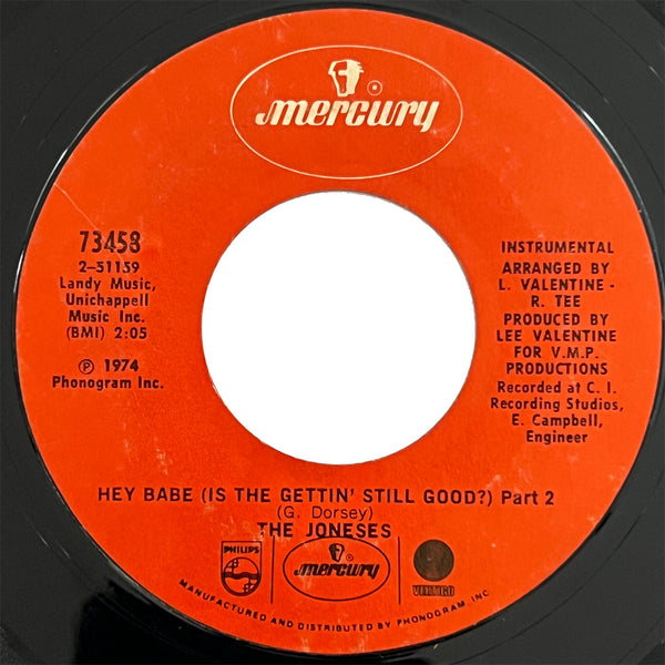 Joneses - Hey Babe (Is The Gettin' Still Good)