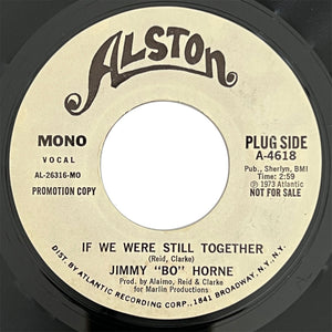 Jimmy "Bo" Horne - If We Were Still Together