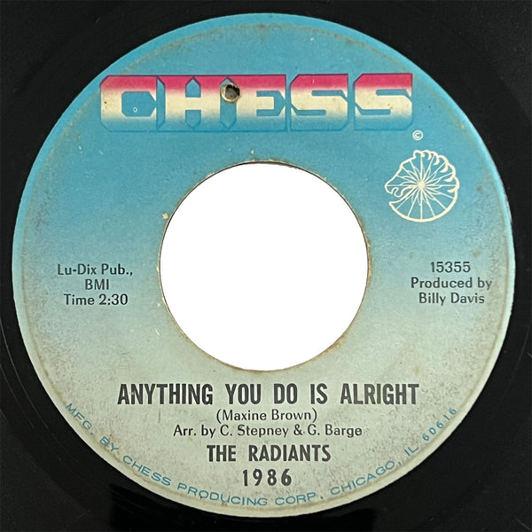Radiants - (Don't It Make You) Feel Kind Of Bad