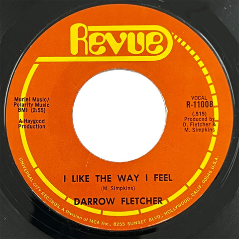 Darrow Fletcher - I Like The Way I Feel
