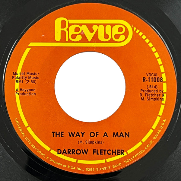 Darrow Fletcher - I Like The Way I Feel