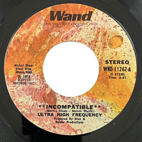 Ultra High Frequency - Incompatible