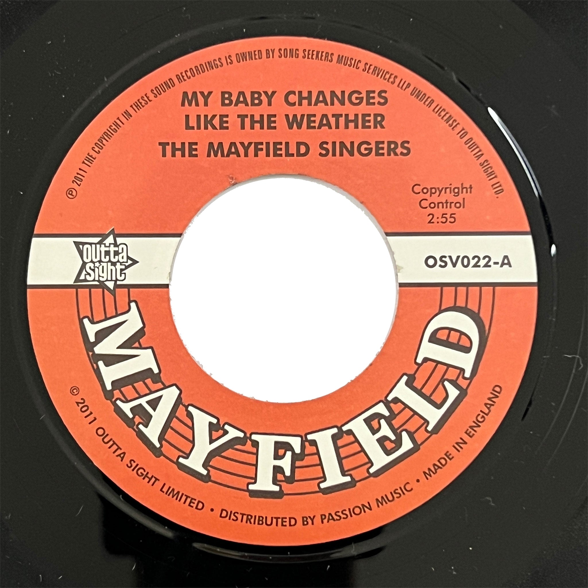 Mayfield Singers - My Baby Changes Like The Weather