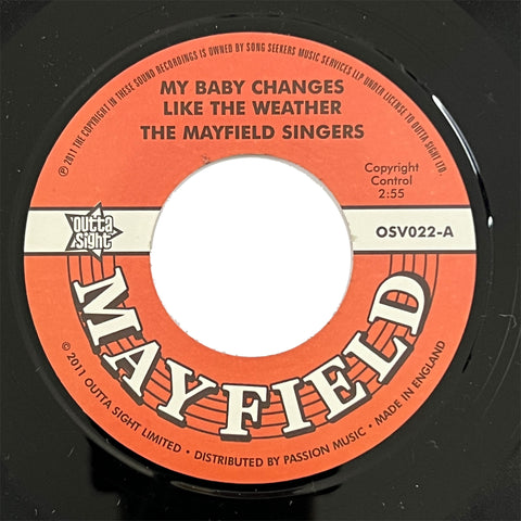 Mayfield Singers - My Baby Changes Like The Weather