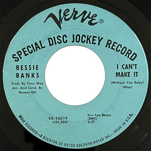 Bessie Banks - I Can't Make It (Without You Baby)