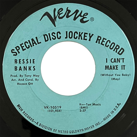 Bessie Banks - I Can't Make It (Without You Baby)