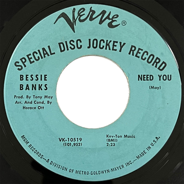 Bessie Banks - I Can't Make It (Without You Baby)