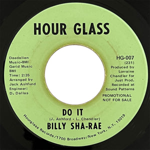 Billy Sha-Rae - Do It
