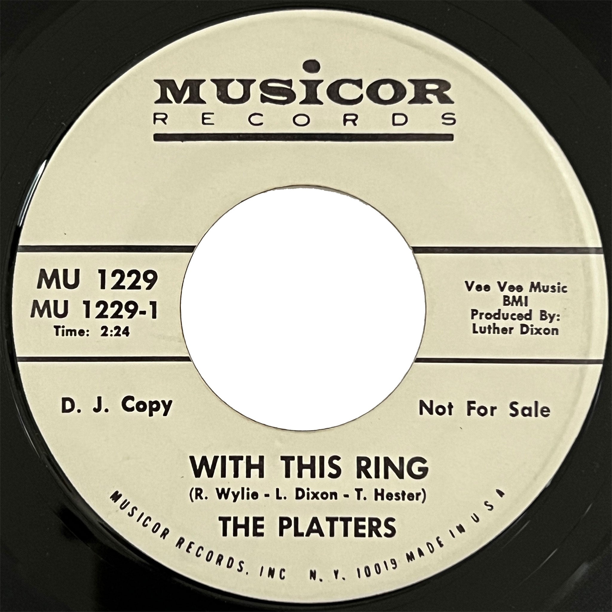 Platters - With This Ring (promo)