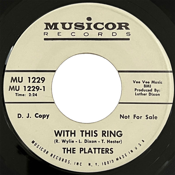 Platters - With This Ring (promo)
