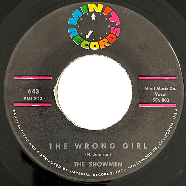 Showmen - The Wrong Girl