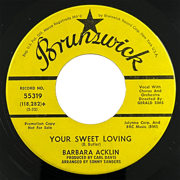 Barbara Acklin - Fool, Fool, Fool (promo)