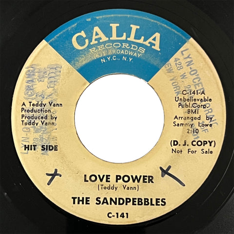 Sandpebbles - Love Power (promo)