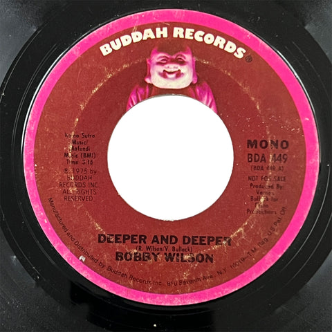 Bobby Wilson - Deeper and Deeper (promo)