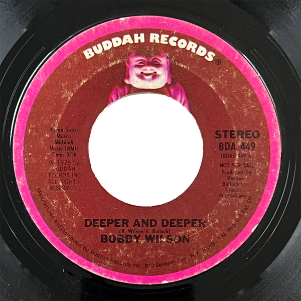 Bobby Wilson - Deeper and Deeper (promo)
