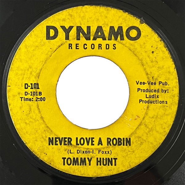 Tommy Hunt - Never Love A Robin (yellow)