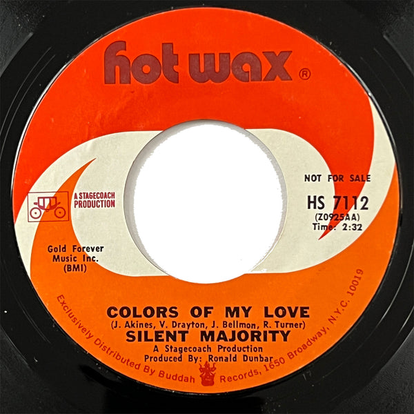 Silent Majority - Colors Of My Love (promo)