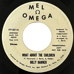 Billy Harner - What About The Children (promo)