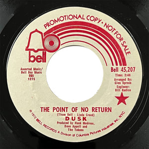Dusk - The Point Of No Return (promo)