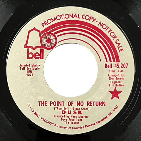 Dusk - The Point Of No Return (promo)
