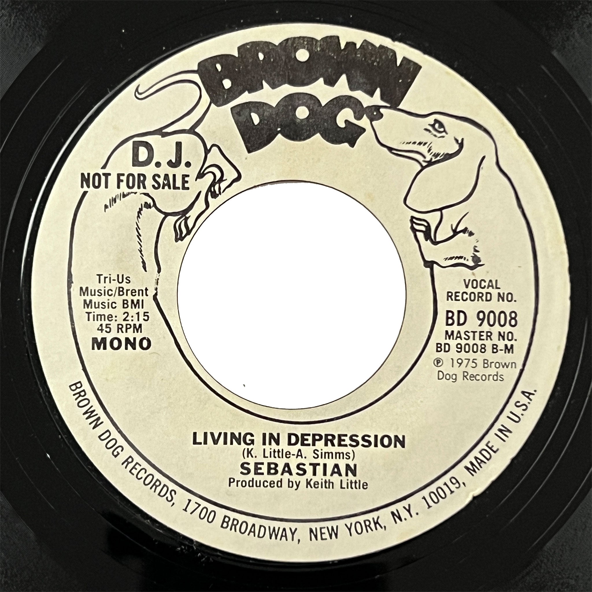 Sebastian - Living In Depression  (promo)