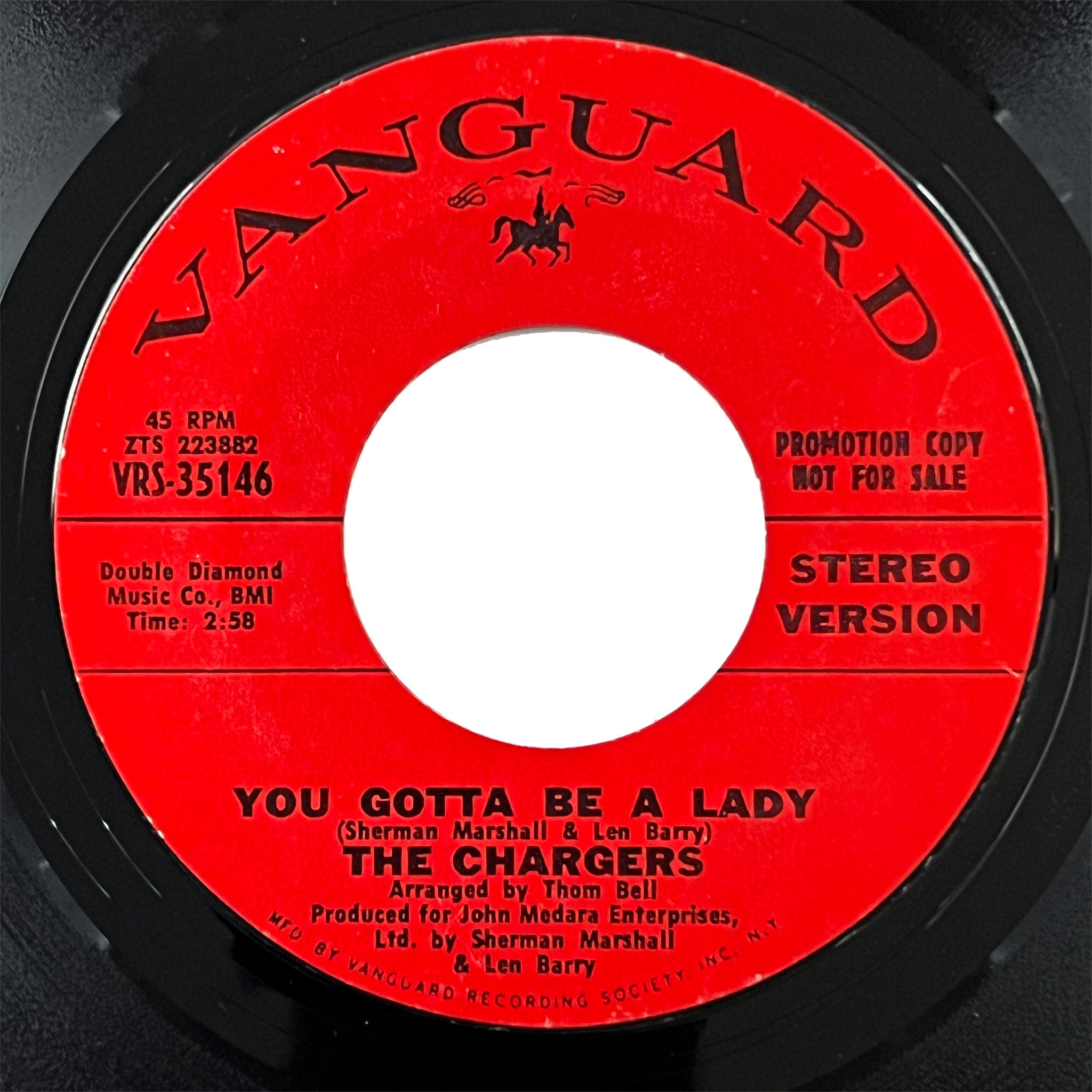 Chargers - You Gotta Be A Lady (promo)