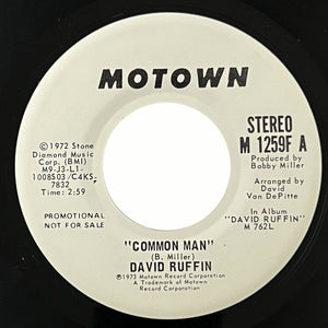 David Ruffin - Common Man (promo)