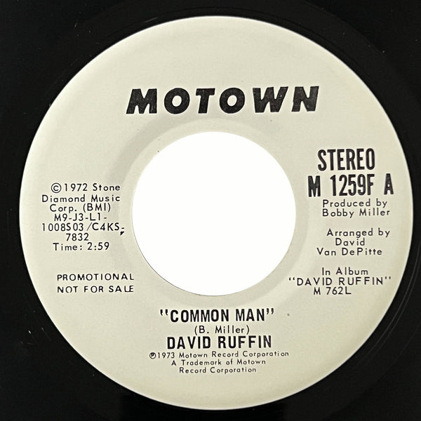 David Ruffin - Common Man (promo)