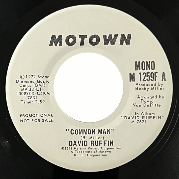 David Ruffin - Common Man (promo)