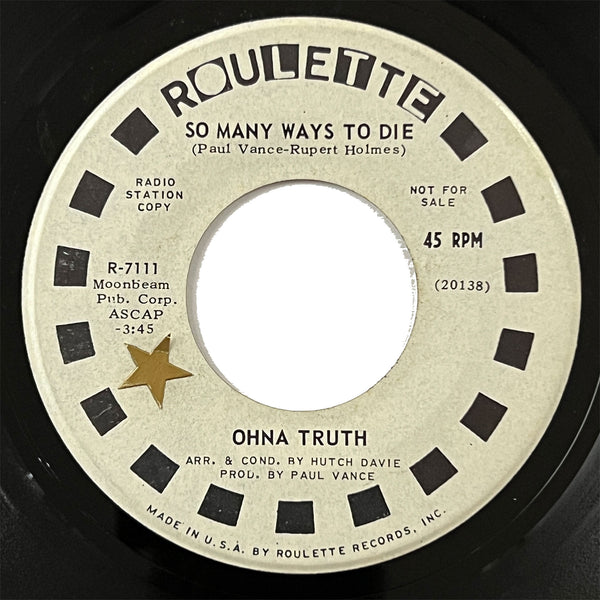 Ohna Truth - If It Feels Good - Do It (promo)