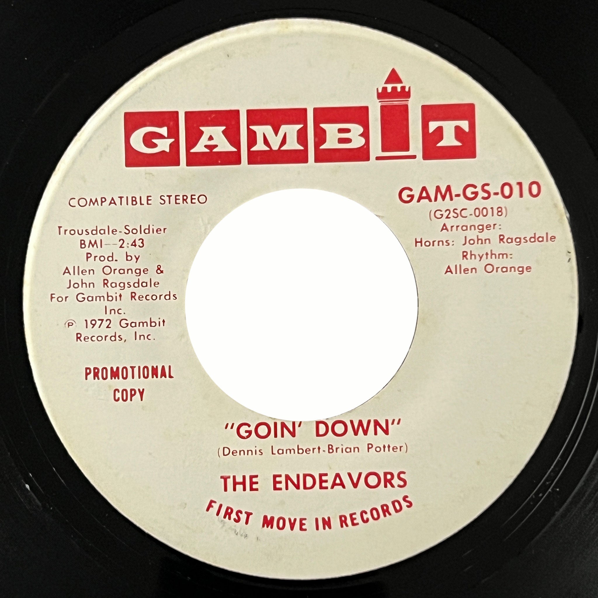 Endeavors - Goin' Down (promo)
