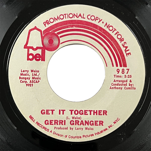 Gerri Granger - I Can't Take it Like A Man (promo)