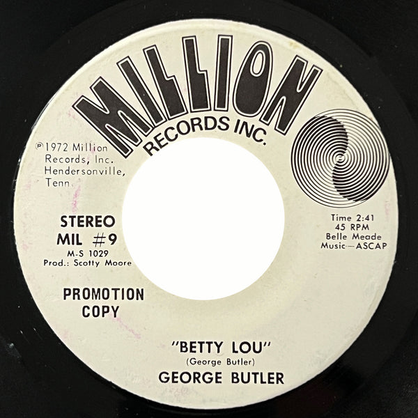 George Butler - Betty Lou (promo)