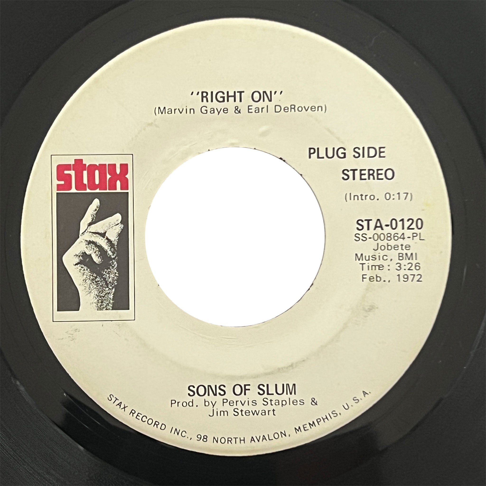 Sons of Slum - Right On (promo)