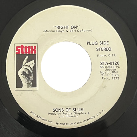 Sons of Slum - Right On (promo)