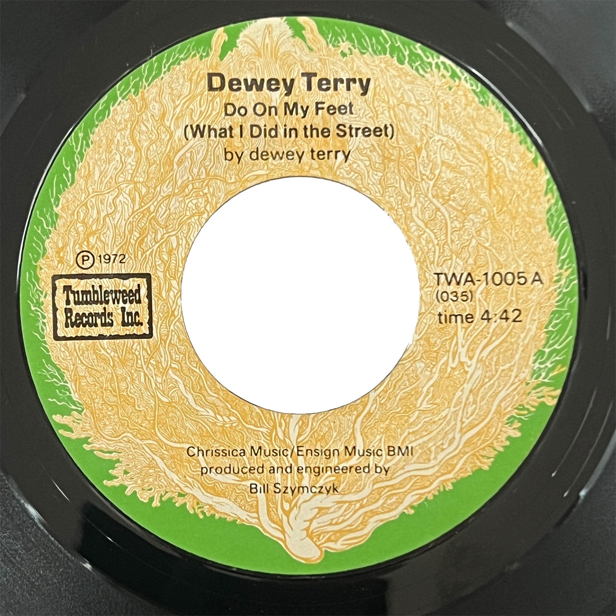 Dewey Terry - Do On My Feet (What I Did On The Street)