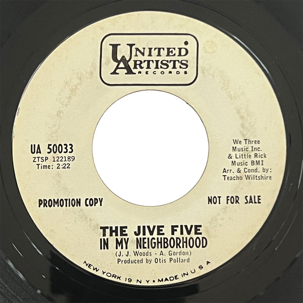 Jive Five - Then Came Heart Break (promo)
